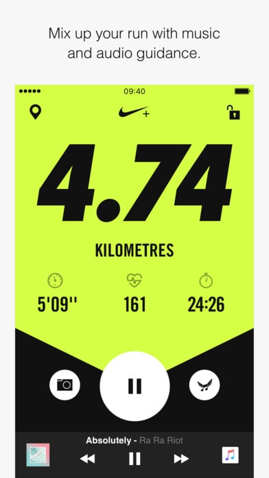 nike run club gps