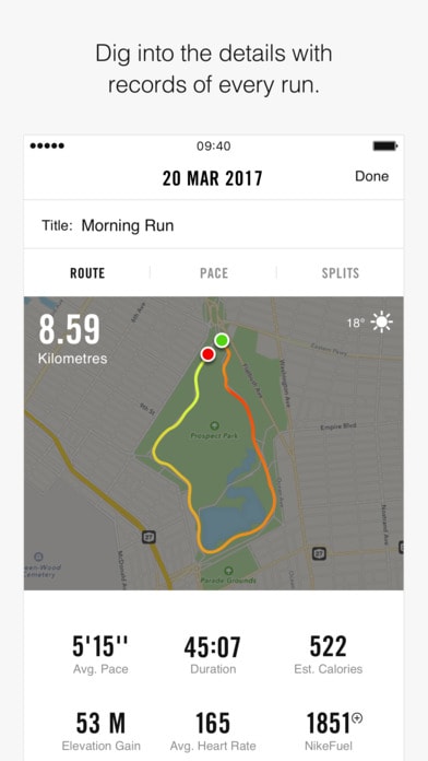 nike run gps