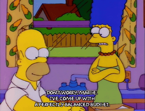 Simpsons budgeting