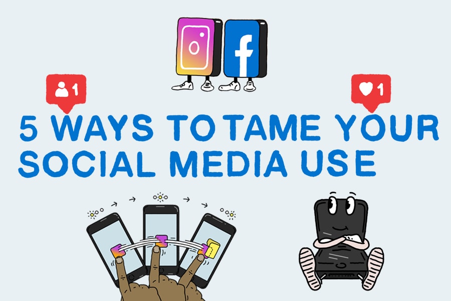 5 ways to tame your social media use thumbnail
