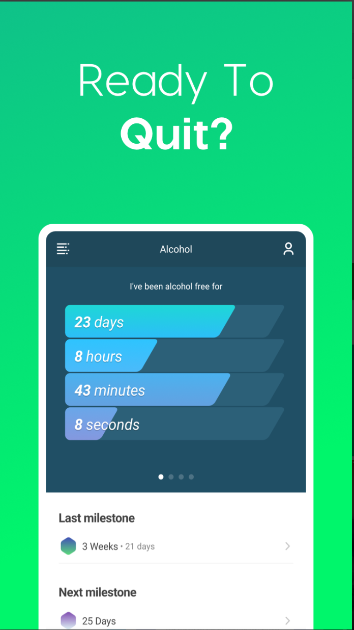 sober timer app